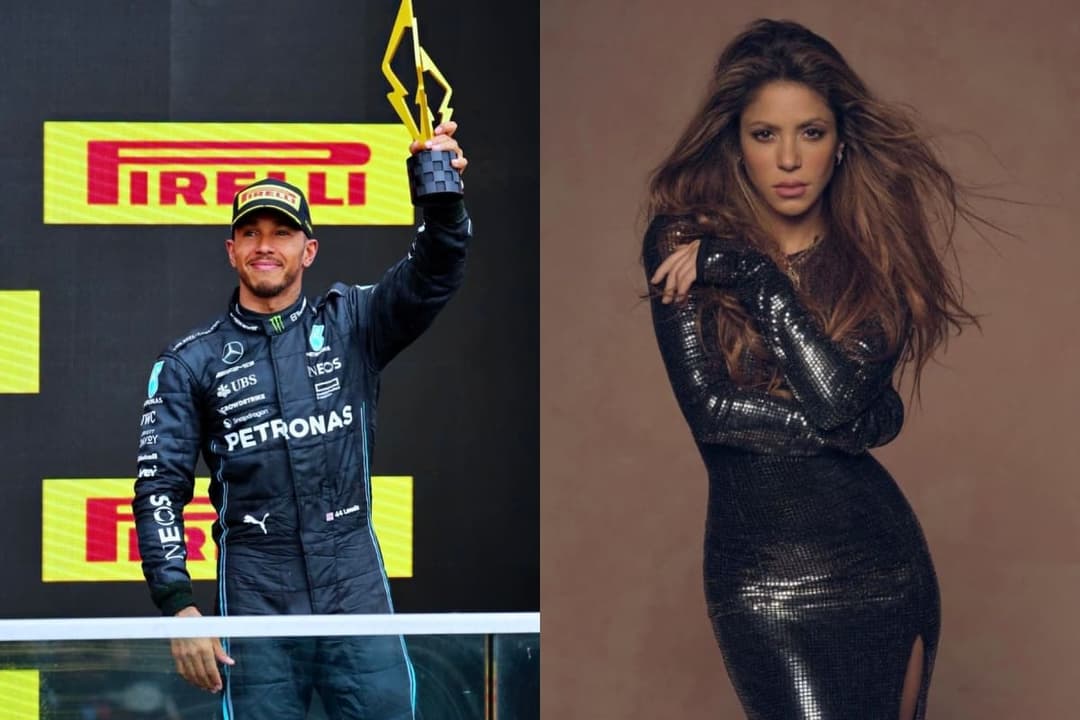 Shakira y Hamilton tienen todo listo para su primer encuentro romántico