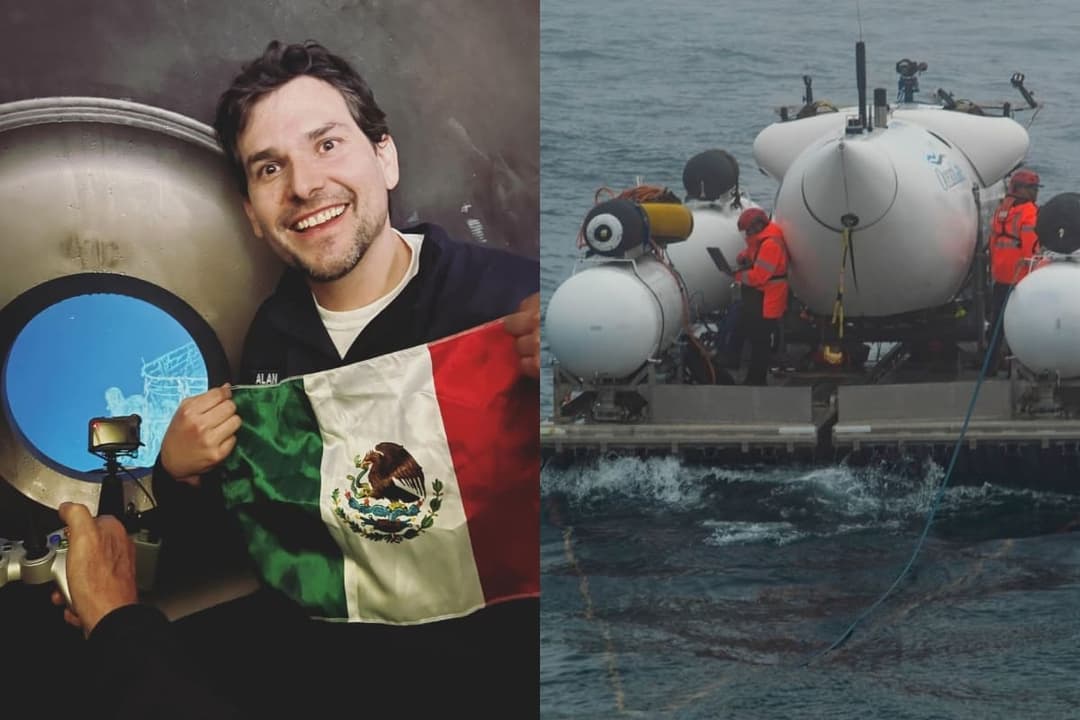 Alan Estrada, el mexicano que sobrevivió a Titan