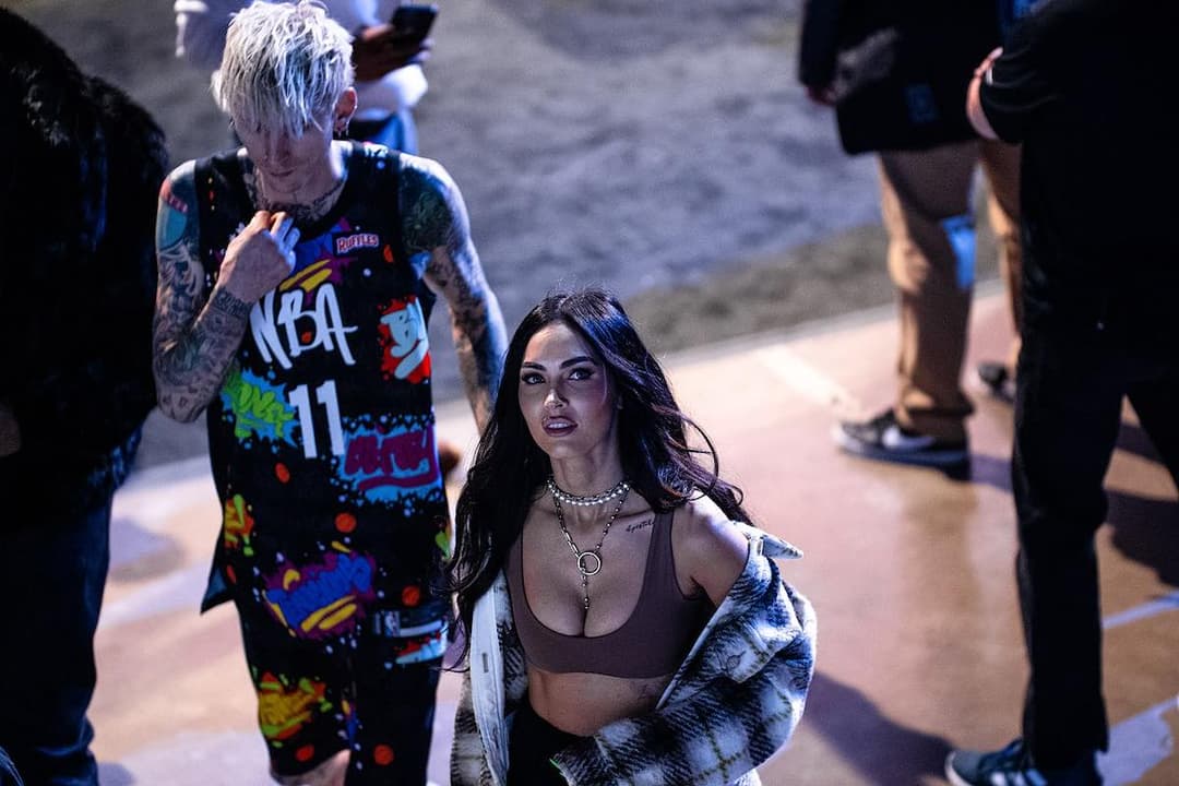 ¡Megan Fox y Machine Gun Kelly esperan bebé!